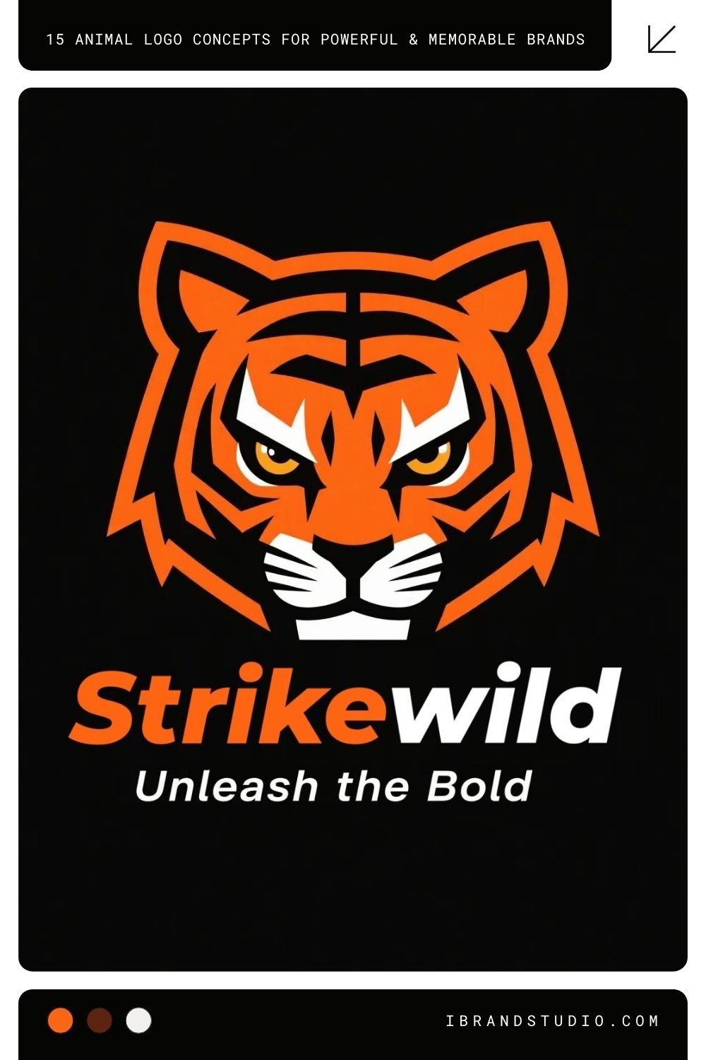 Tiger Logo – Strength, Confidence & Boldness