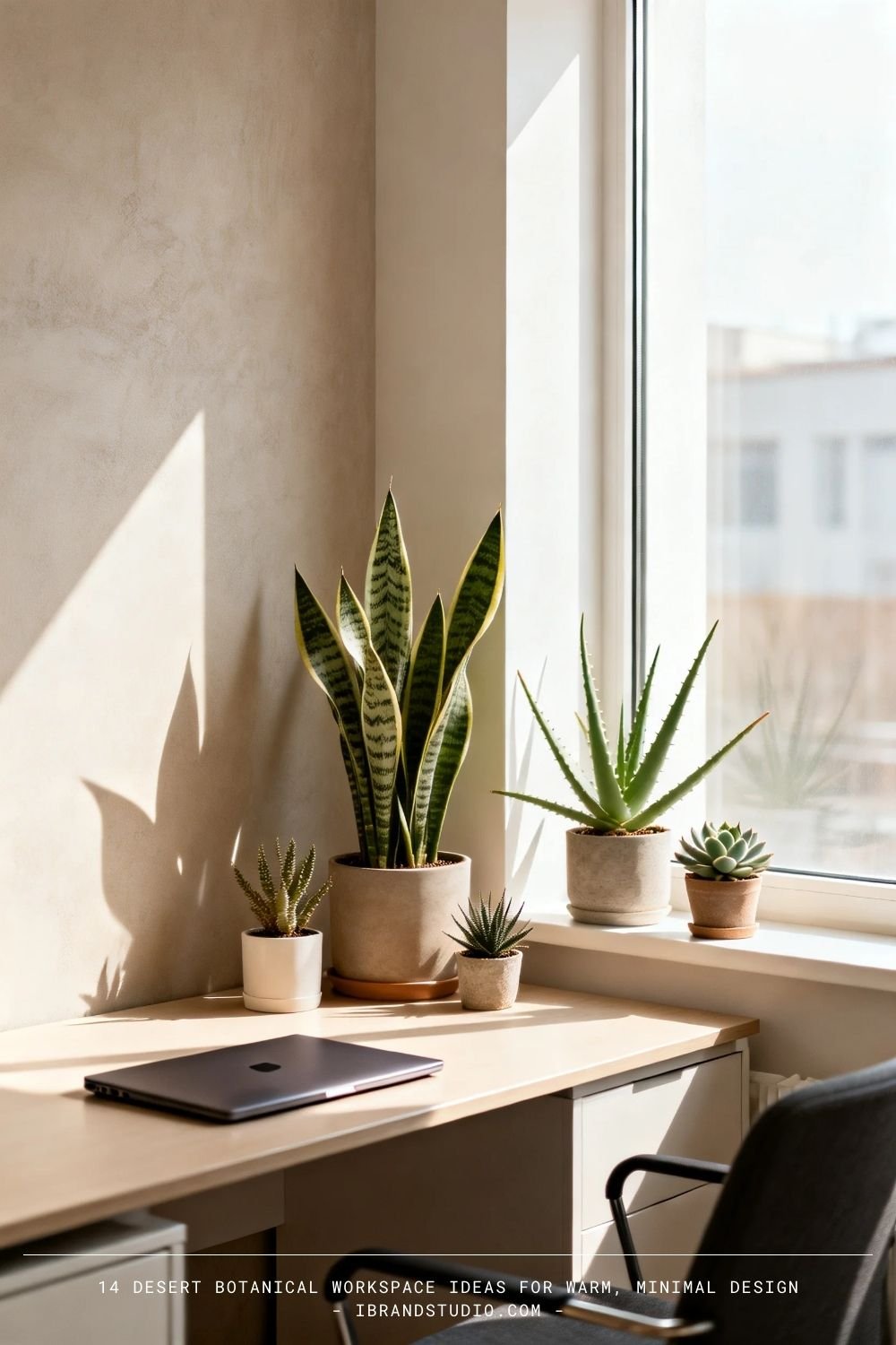 Desert Botanical Workspace Ideas: Sustainable & Low-Maintenance Plants