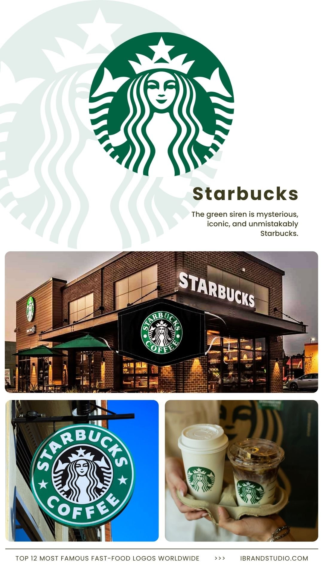 Famous Fast-Food Brand Logos: Starbucks – The Siren