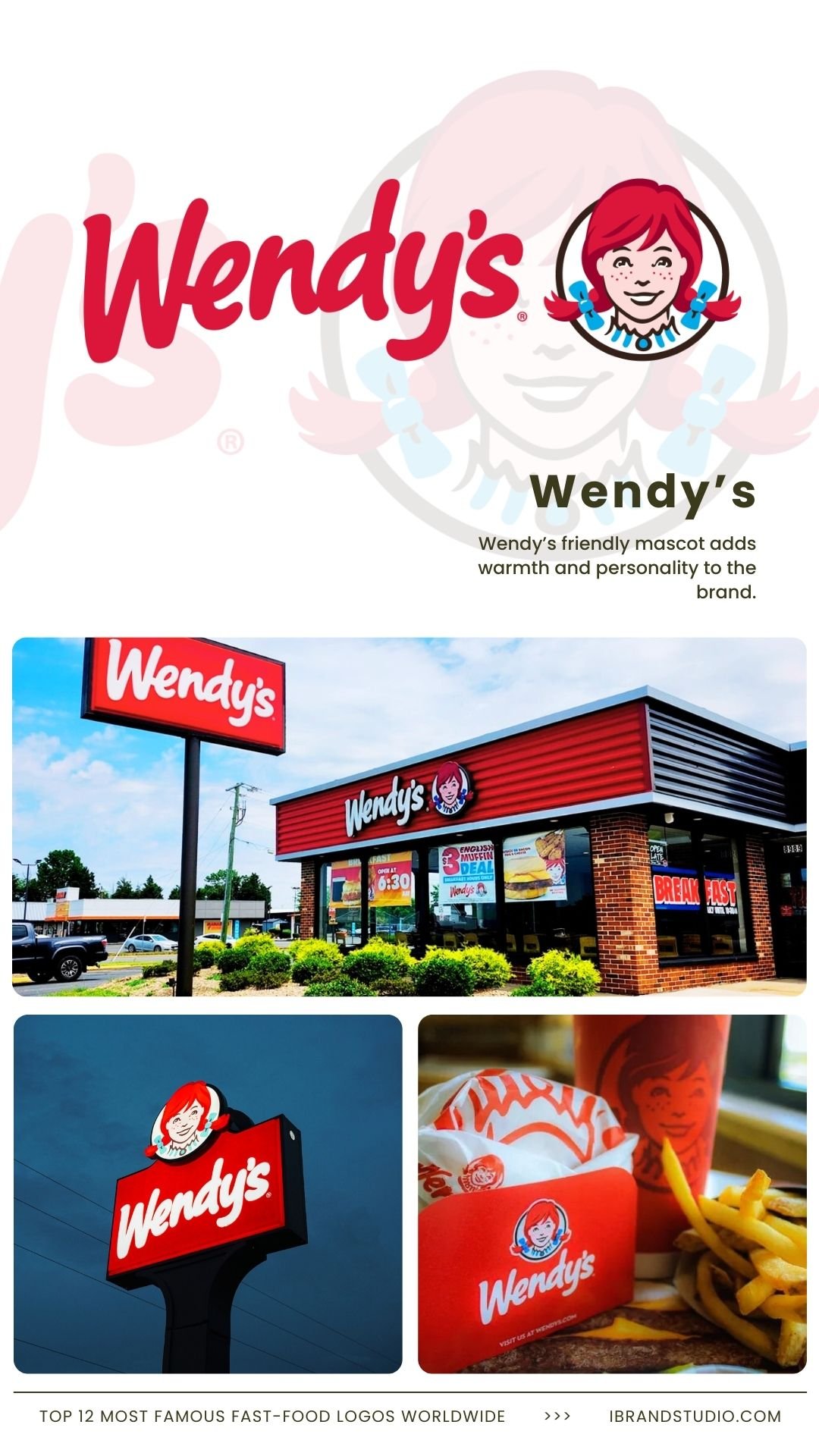 Famous Fast-Food Brand Logos: Wendy’s – The Redheaded Girl