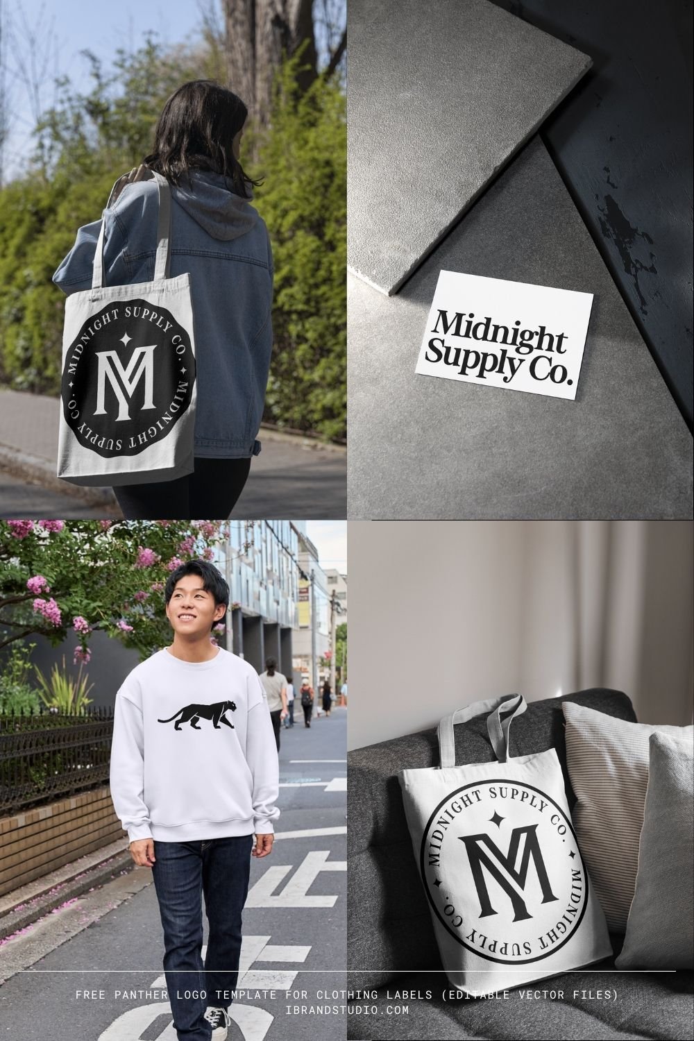 Free Panther Logo Template for clothing labels preview 5