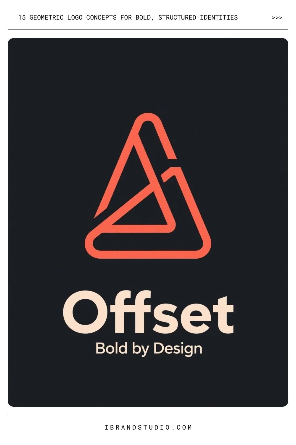 Geometric Logo Concepts: Asymmetrical Geometry