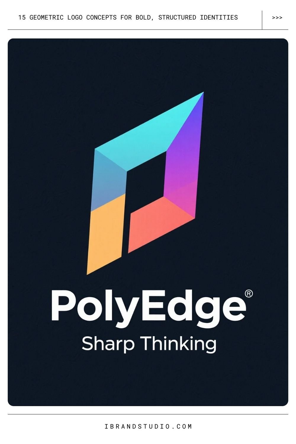 Geometric Logo Concepts: Polygonal Logos