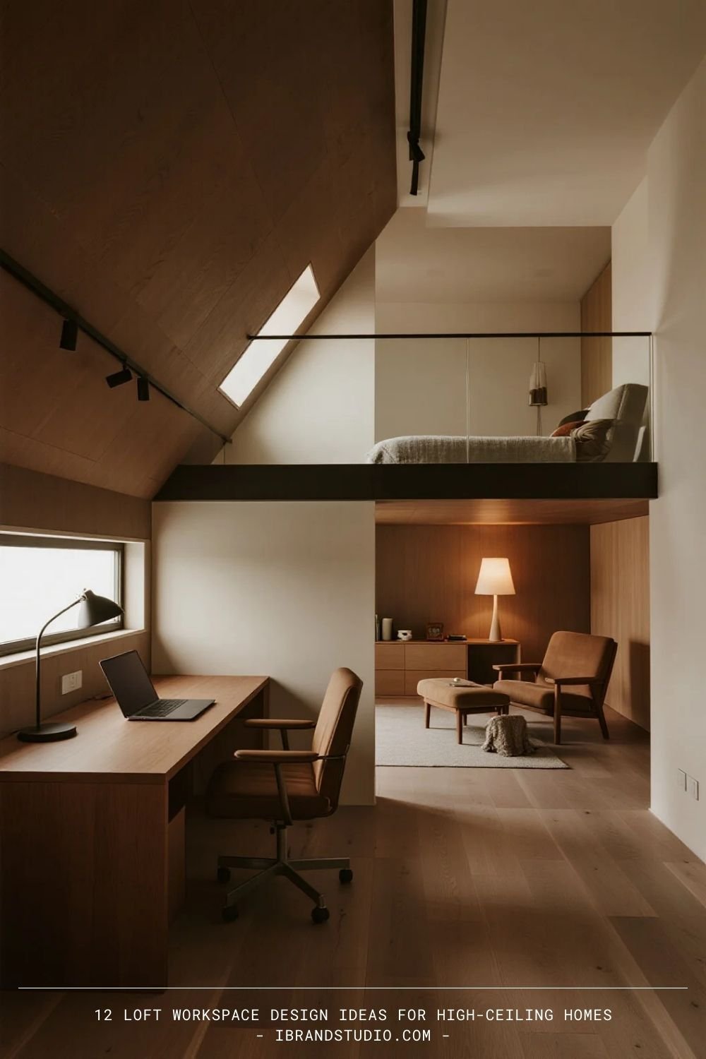 Create a Hybrid Work-and-Relax Loft