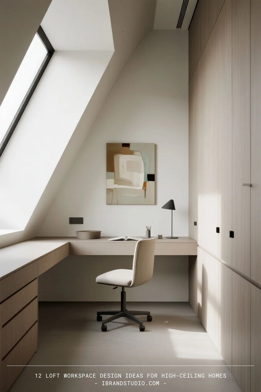 Embrace a Minimalist Loft Workspace