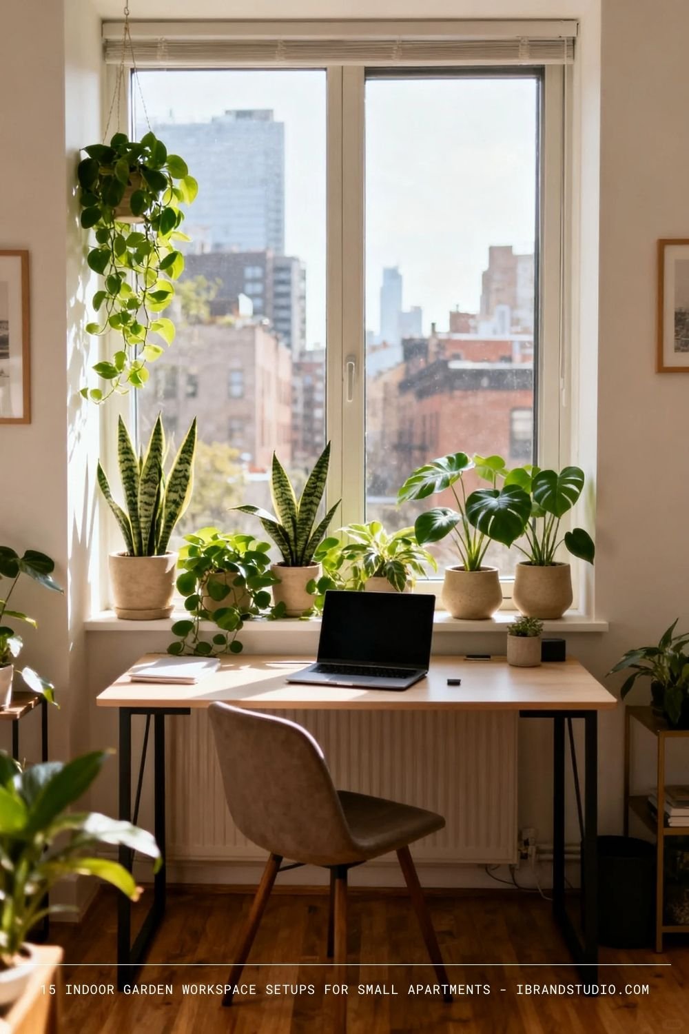 The Window-Ledged Jungle Desk