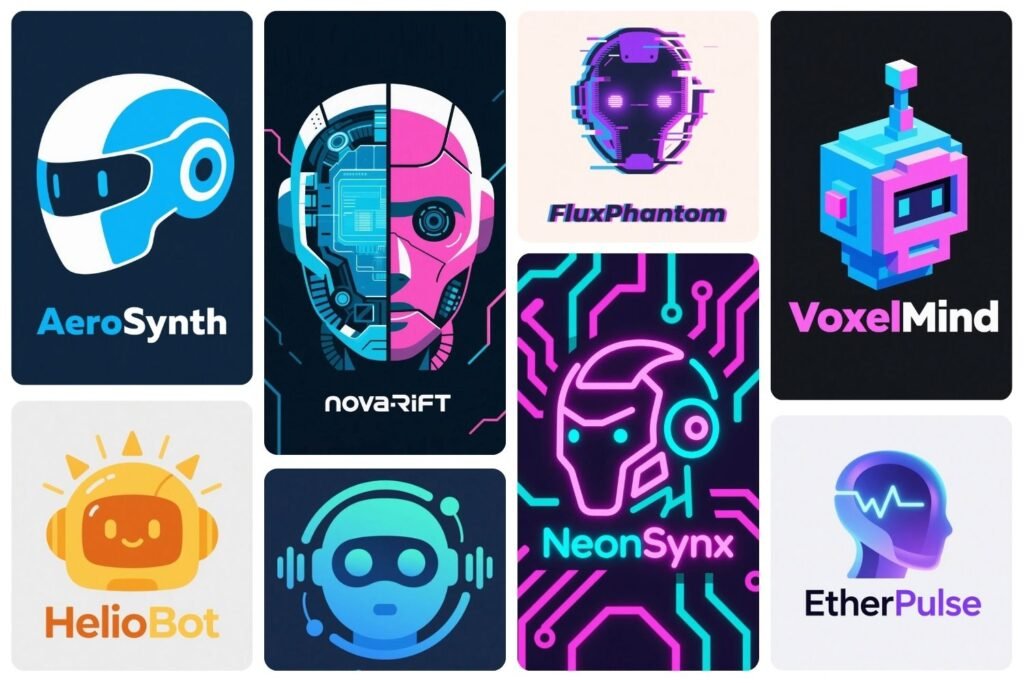 15 Robot Head Logo Concepts for Futuristic Tech Brands (Inspiration Guide)