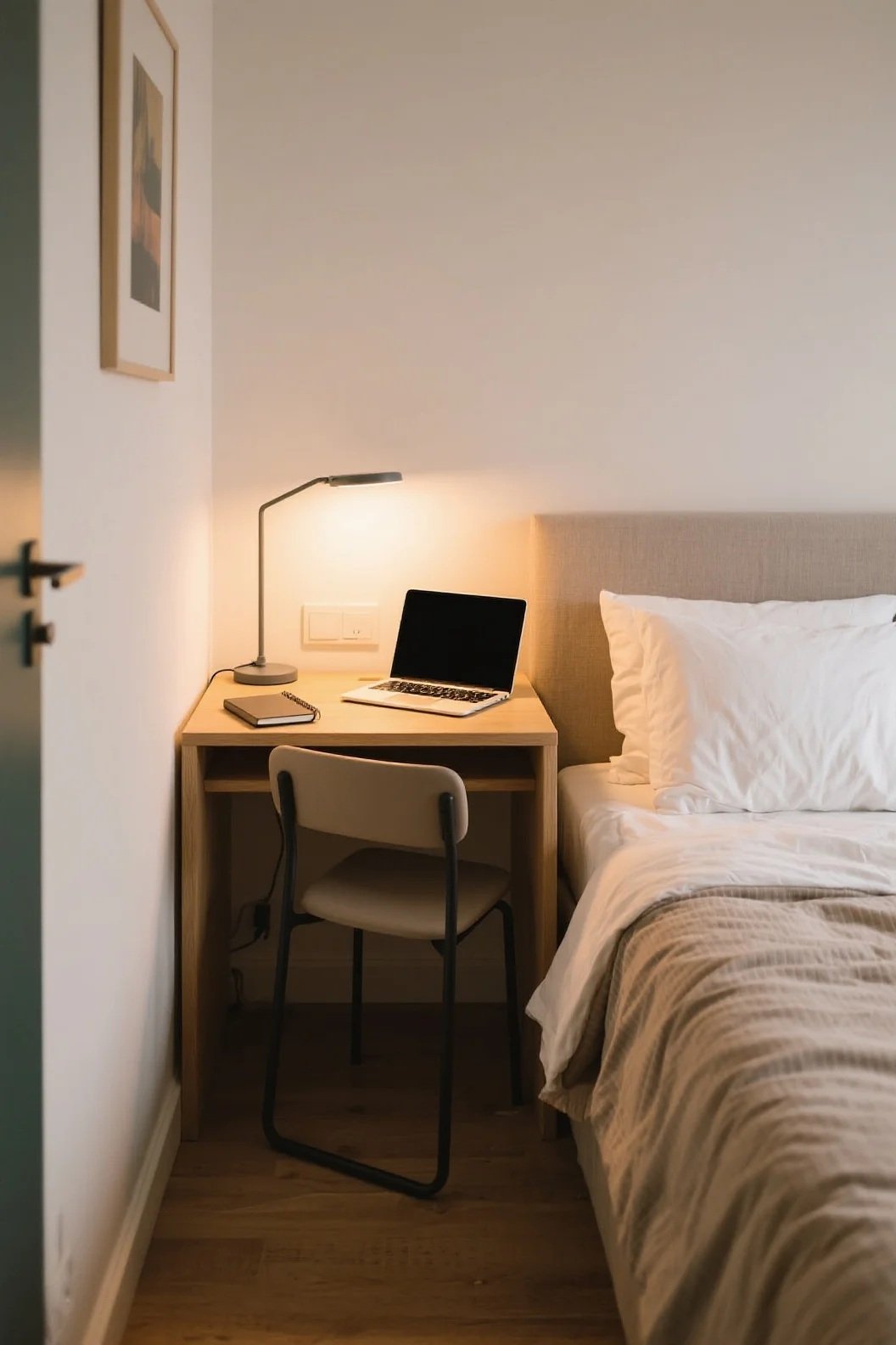 Bedside Desk That Doubles as a Nightstand