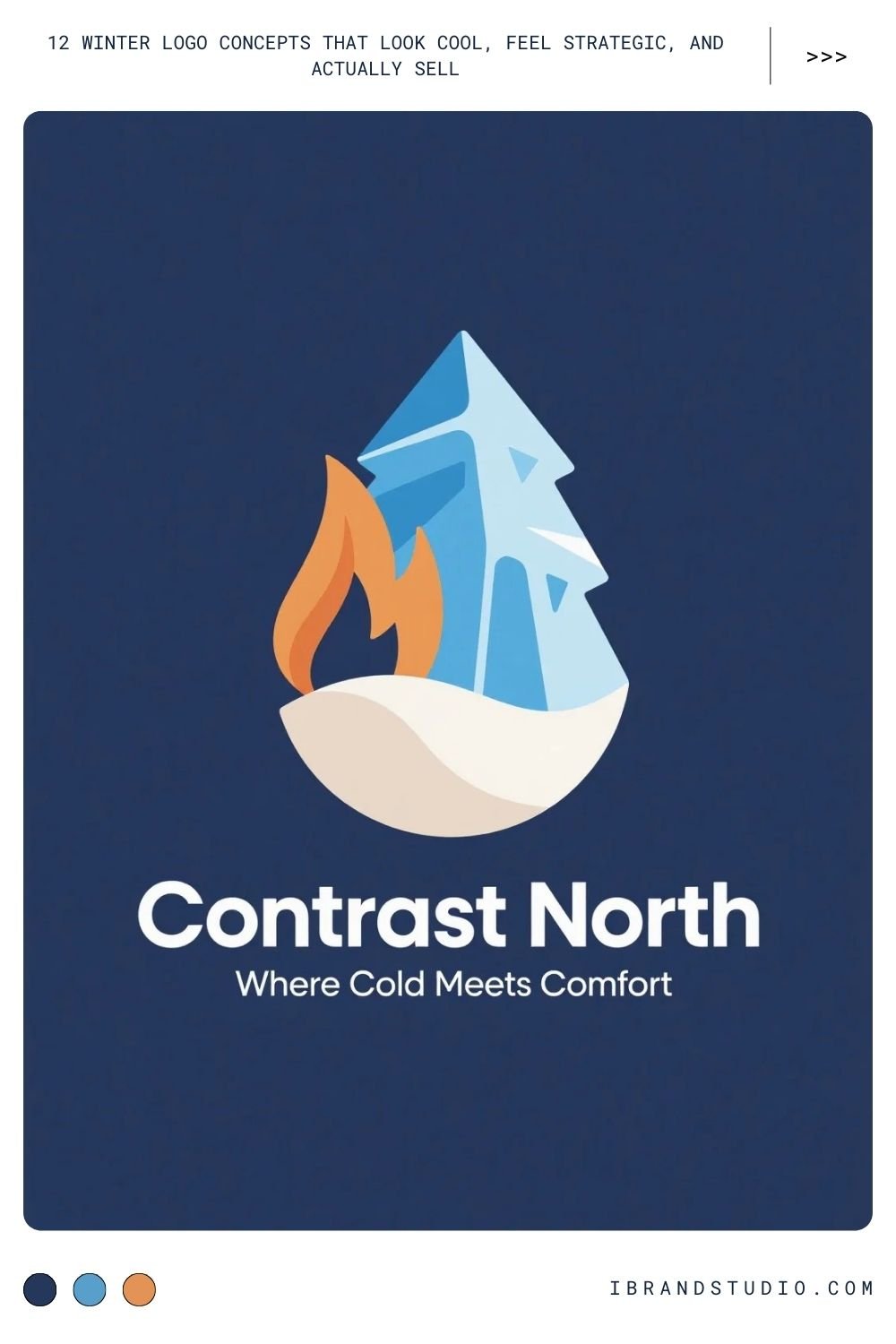 Cold vs. Warm Contrast Logo