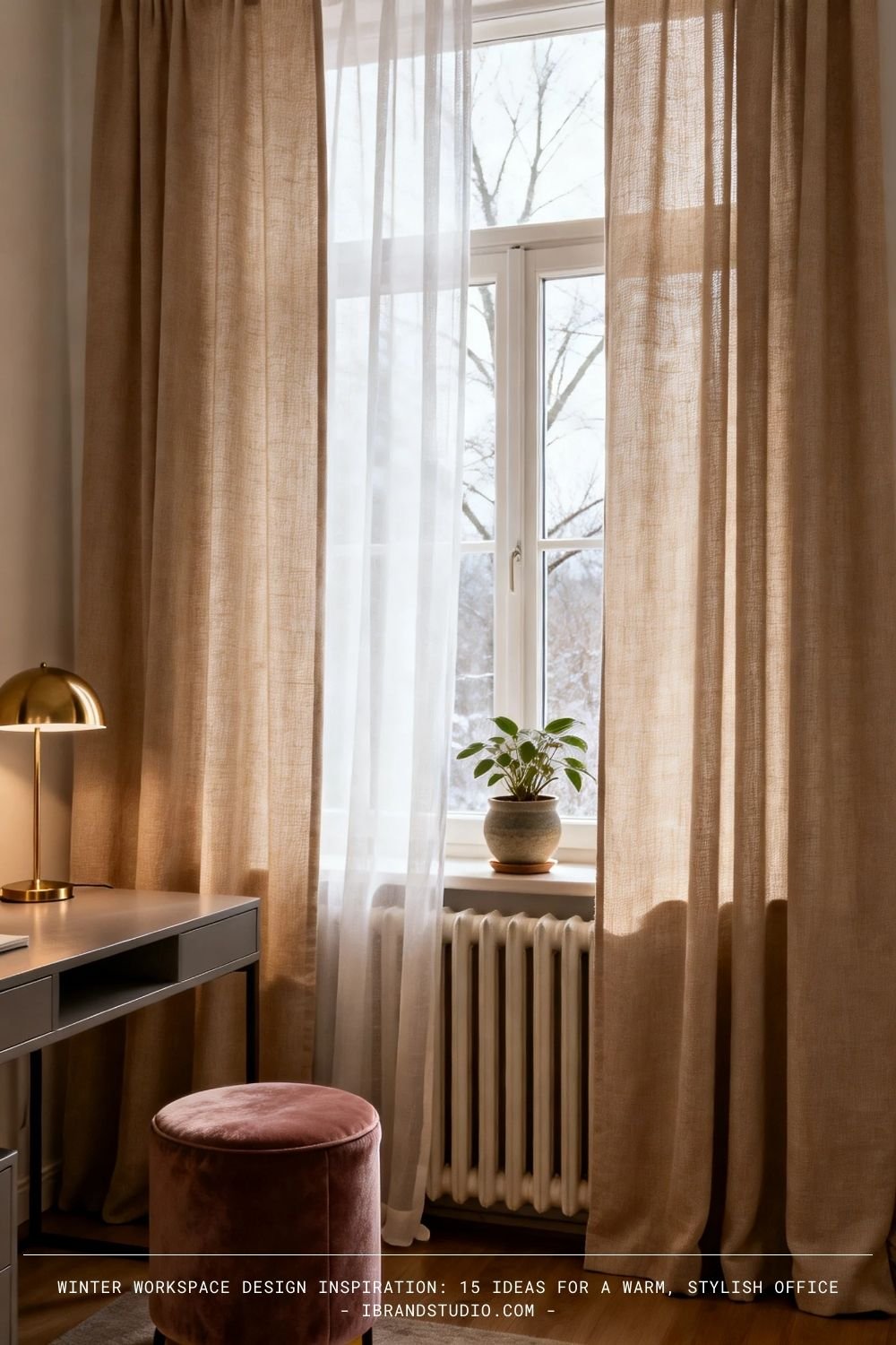Soften Windows to Reduce the “Cold” Feeling