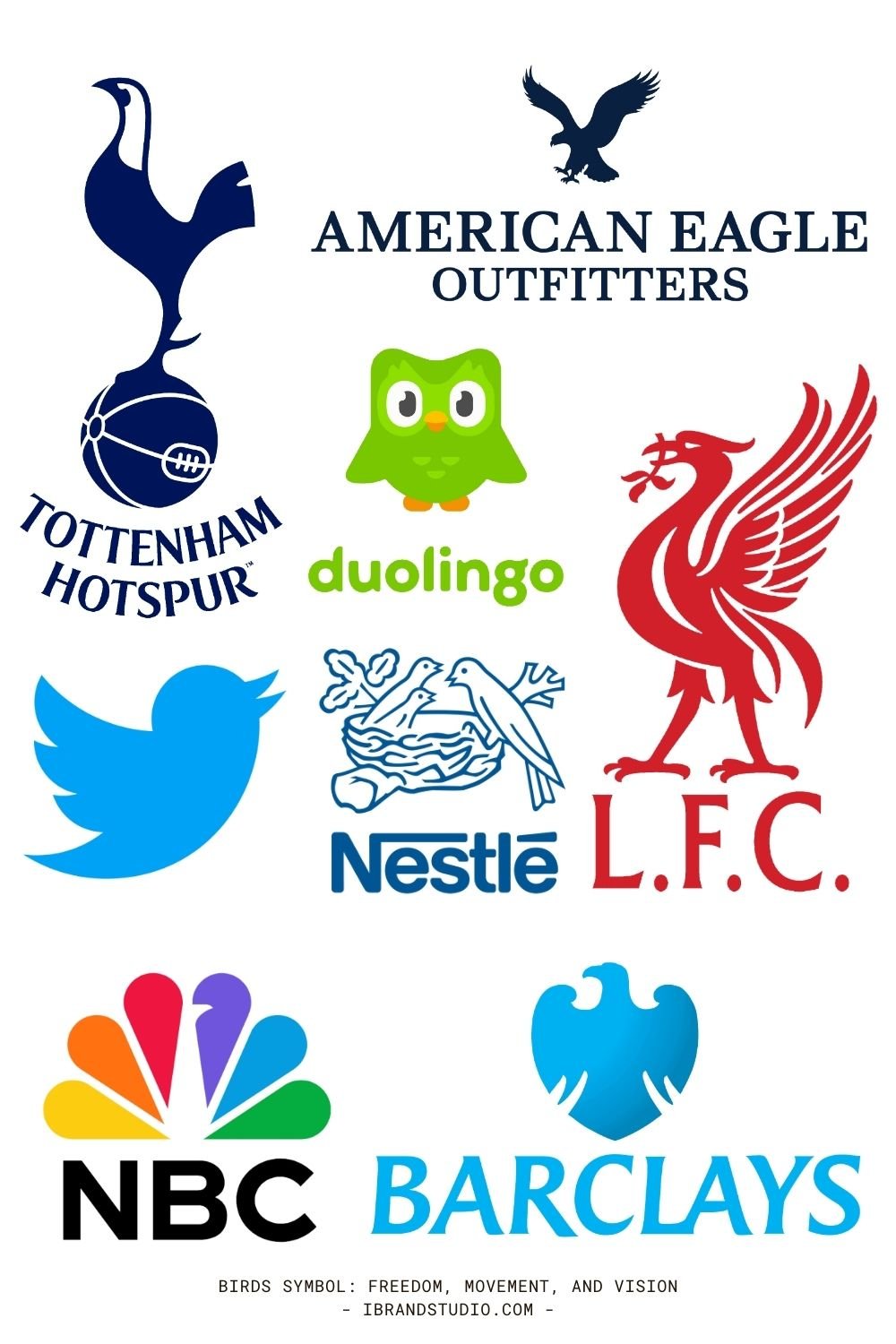 Birds Logo Symbol: Freedom, Movement, and Vision