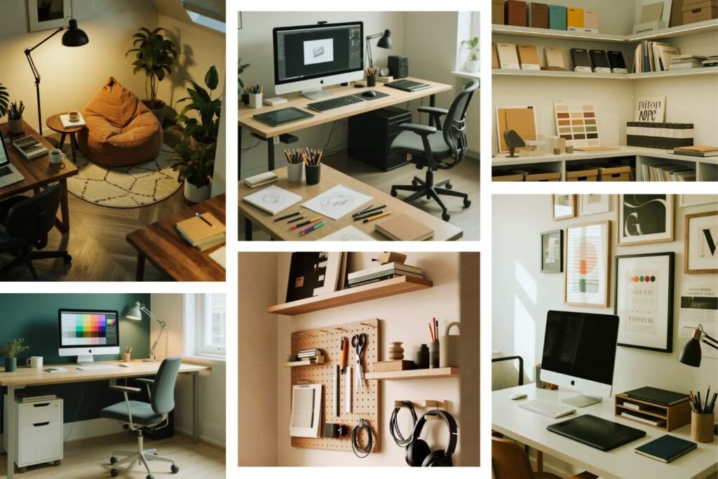 6 Creative Room Decor Ideas for a Graphic Designer’s Workspace