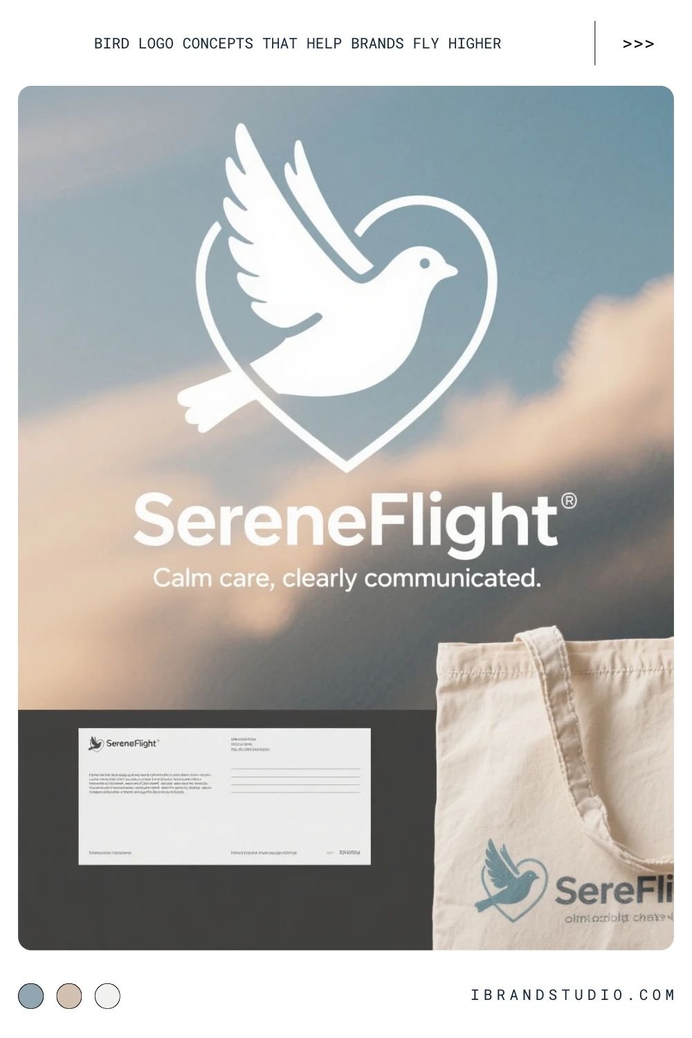 Dove Logo Concept – Peace, Care, and Trust