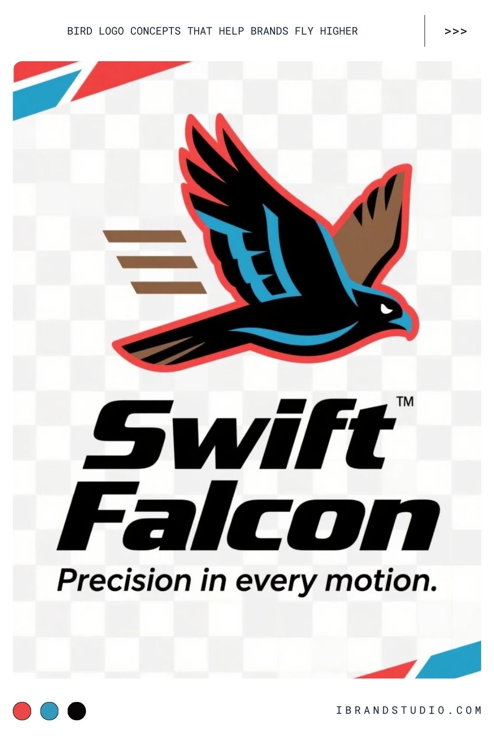 Falcon Logo Concept – Speed, Focus, Performance
