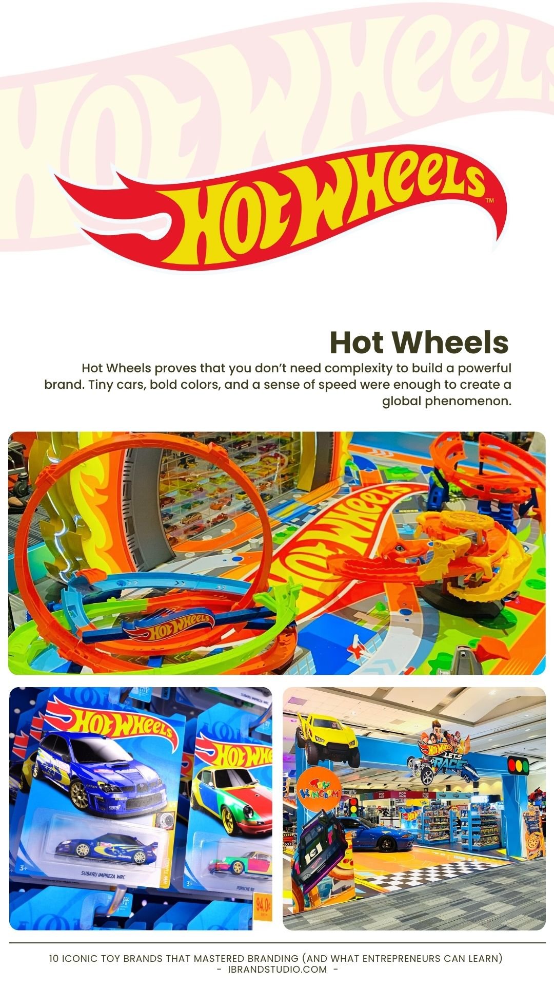 Hot Wheels – Simple Product, Strong Identity