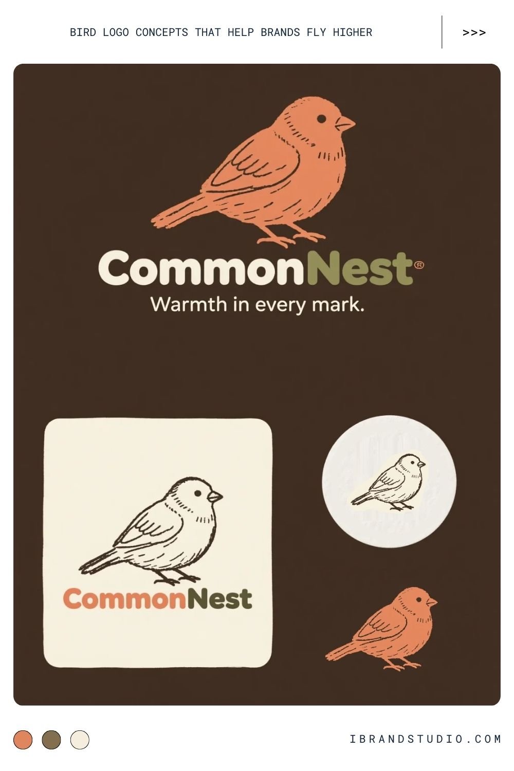 Sparrow Logo Concept – Simplicity and Community