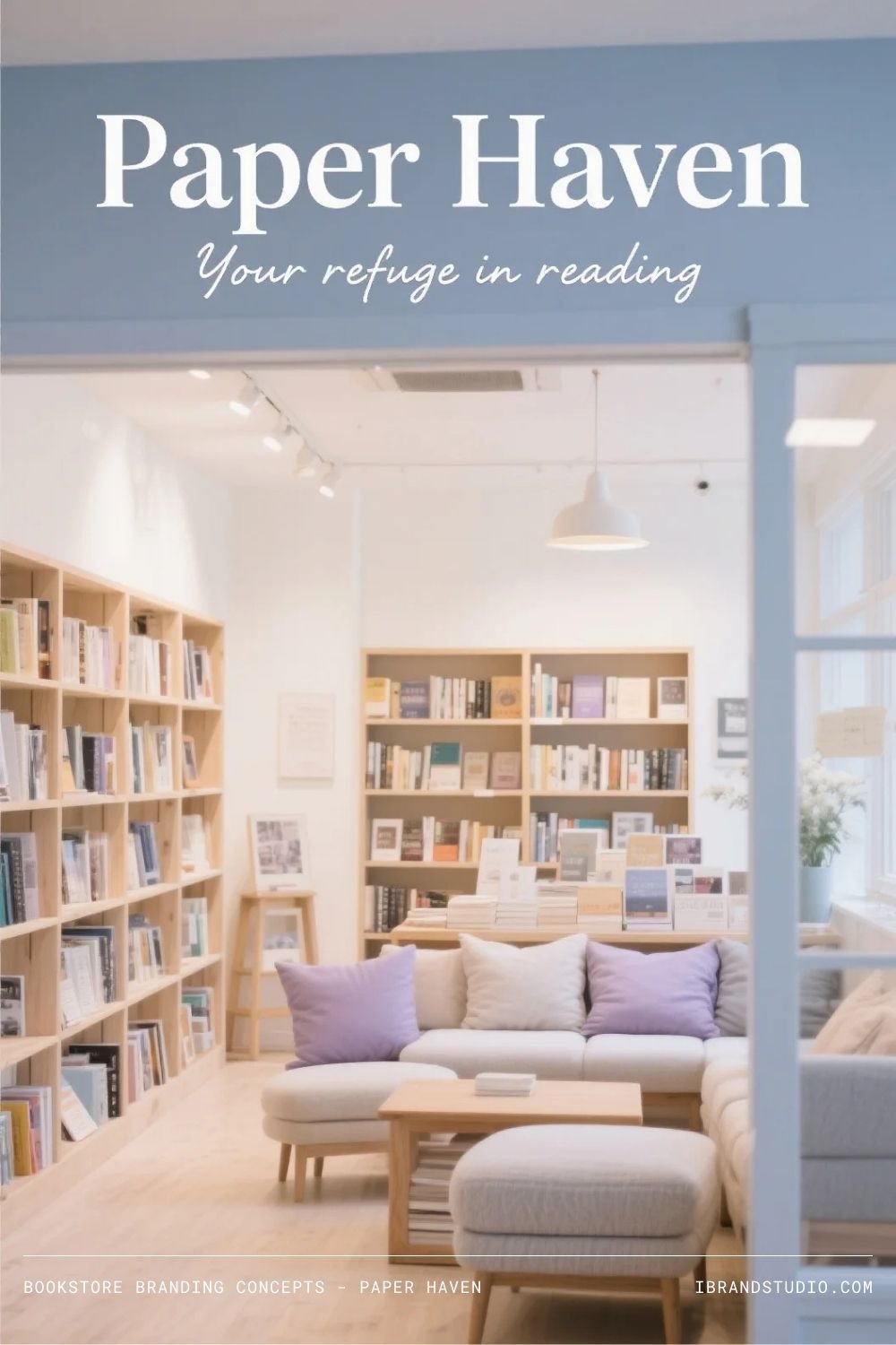 Bookstore Branding Concepts: Paper Haven