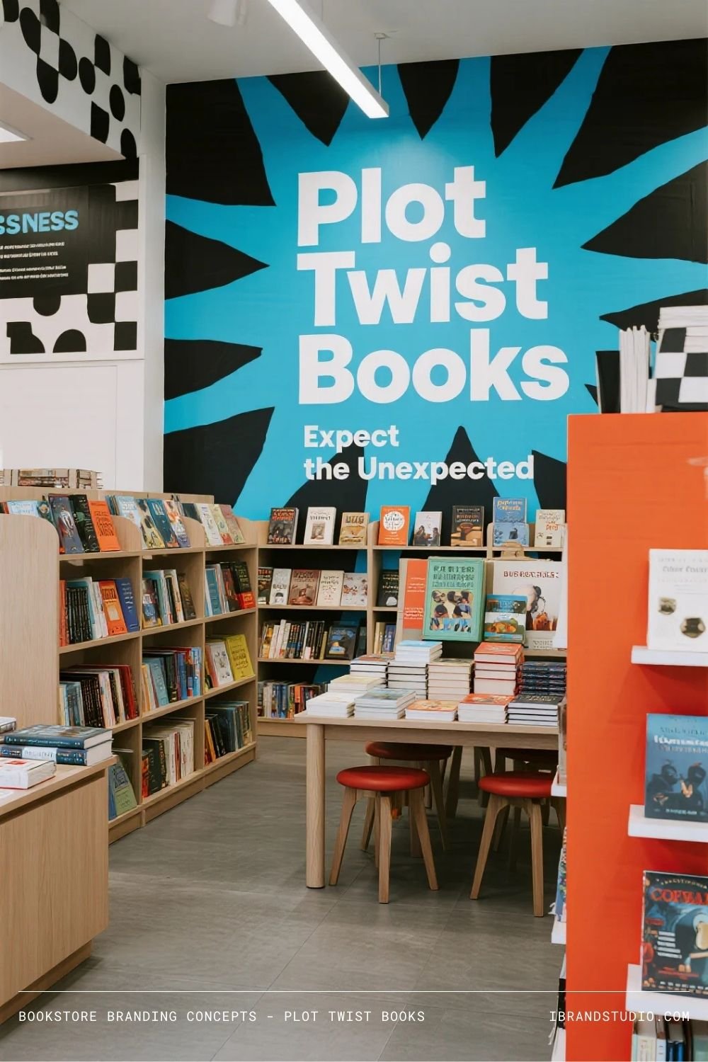 Bookstore Branding Concepts: Plot Twist Books
