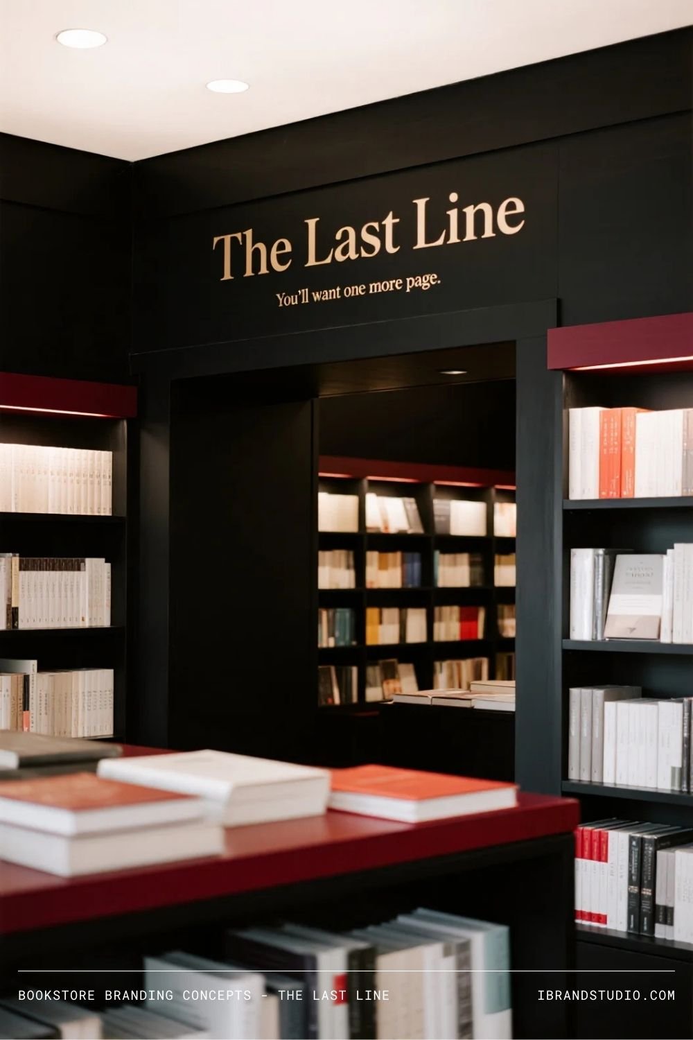 Bookstore Branding Concepts: The Last Line