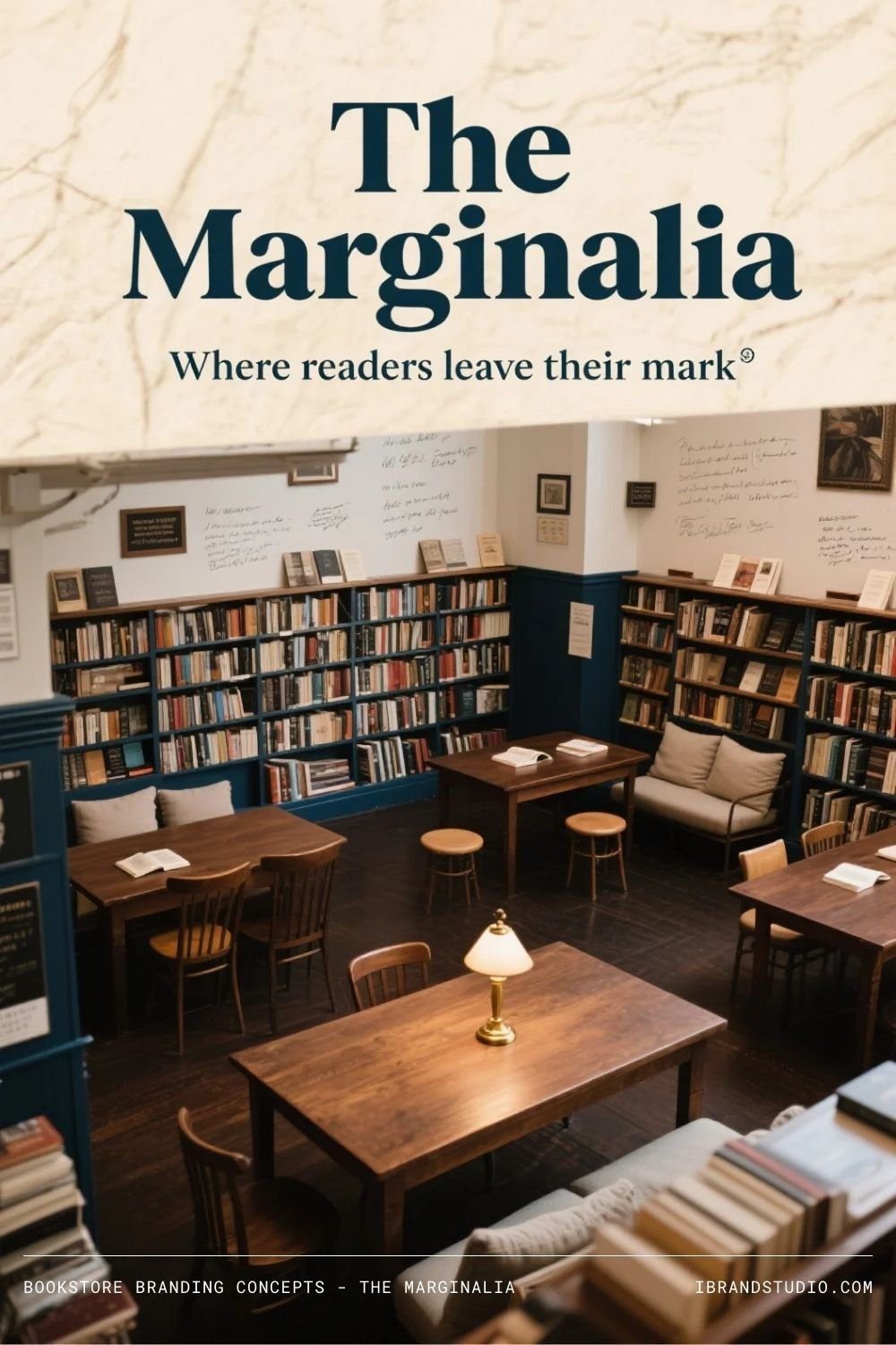 Bookstore Branding Concepts: The Marginalia