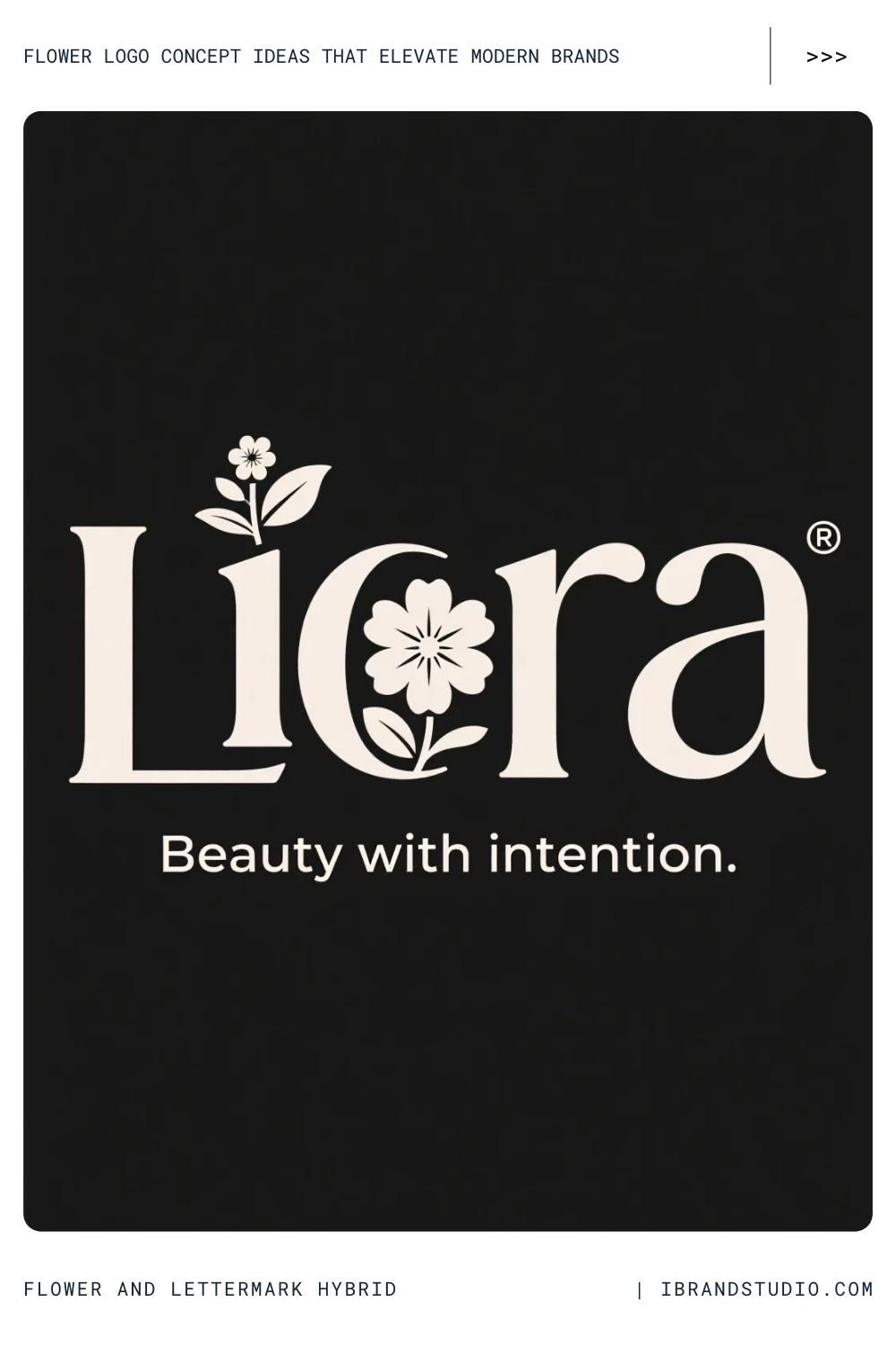 Flower and Lettermark Hybrid