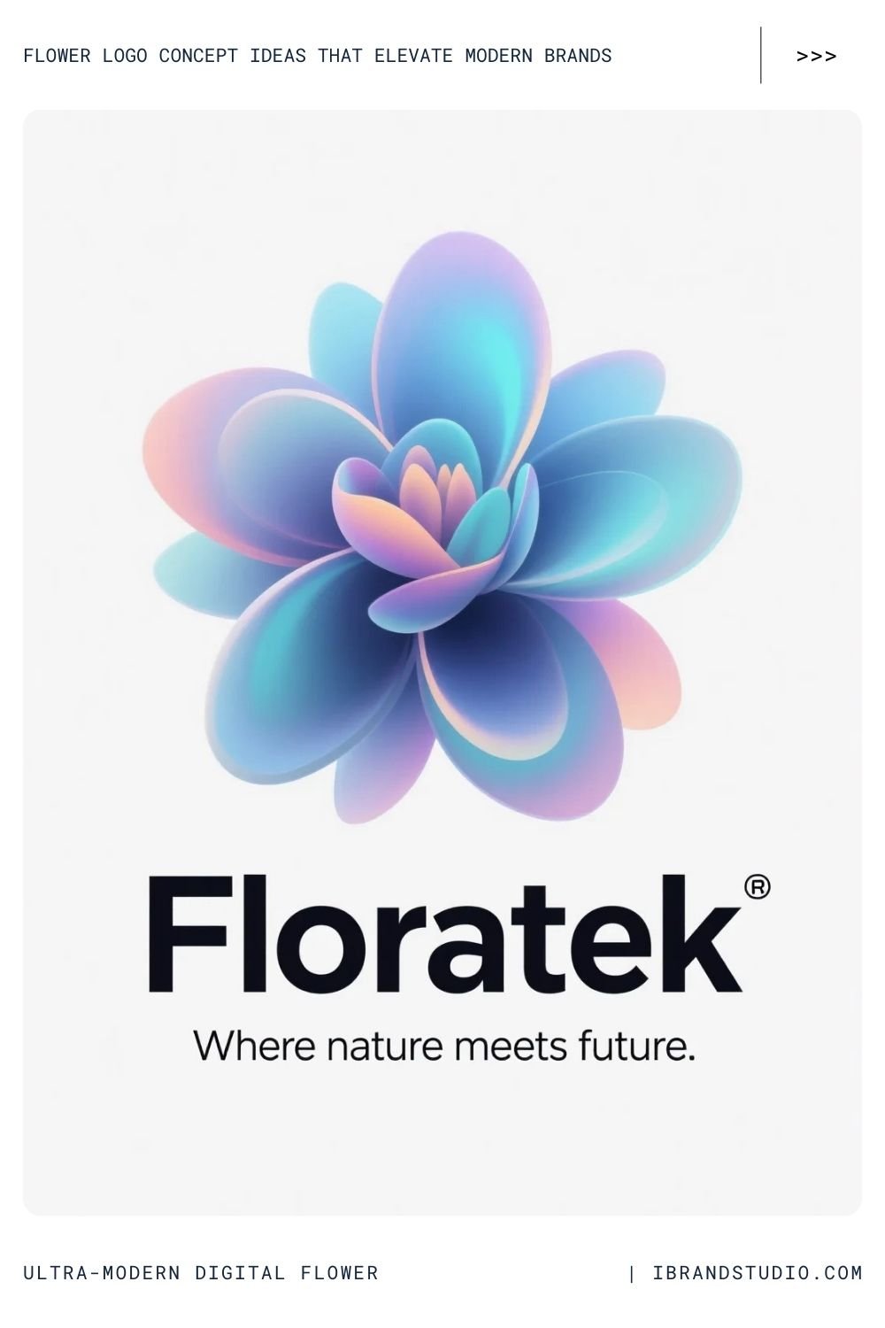 Ultra-Modern Digital Flower