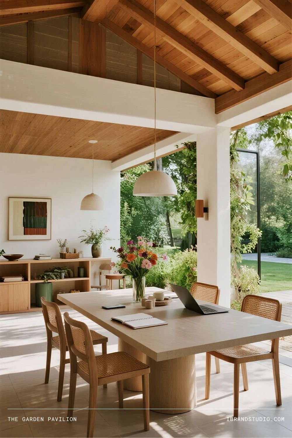 forest-haven workspace ideas:  The Garden Pavilion