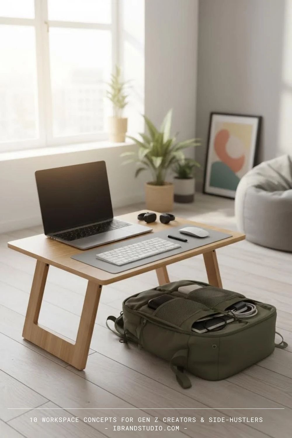 The Minimalist Mobile Desk — Work From Anywhere