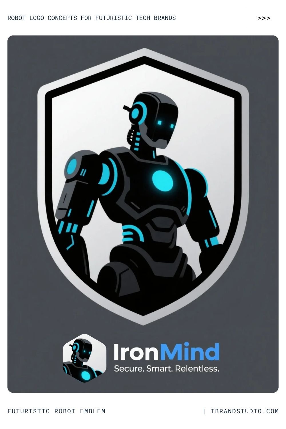 Futuristic Robot Emblem