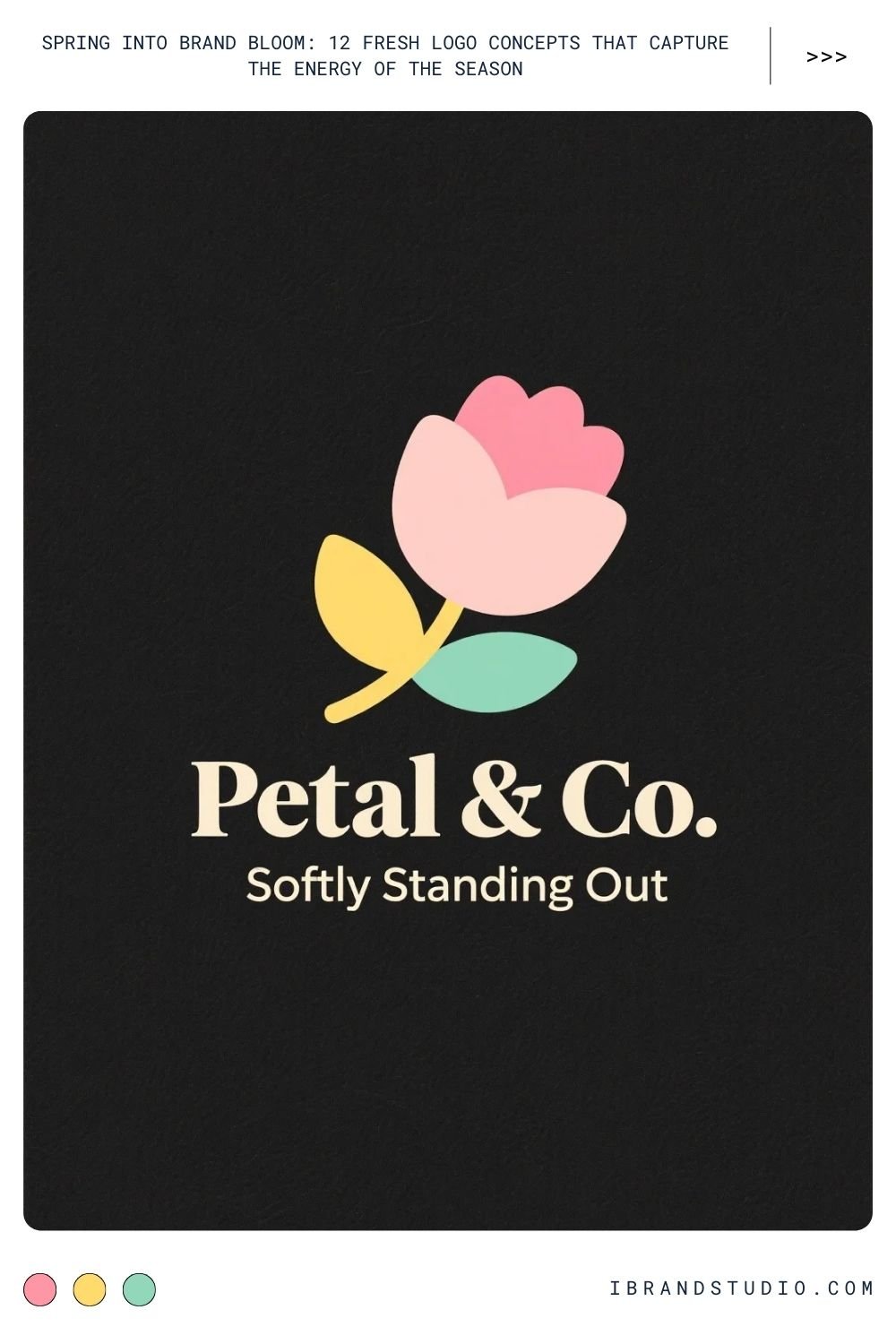 Pastel Color Palette Logos