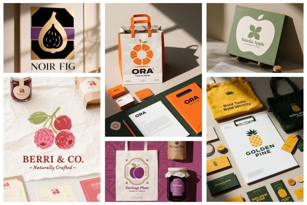 Fresh, Juicy & Brand-Ready: 12 Fruit Logo Design Concepts Every Designer Should Explore