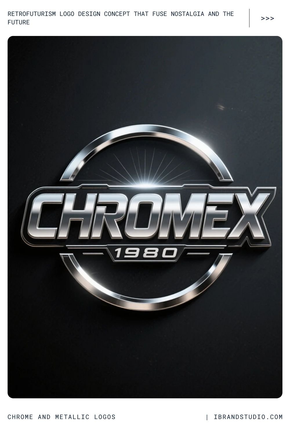 Chrome and Metallic Logos