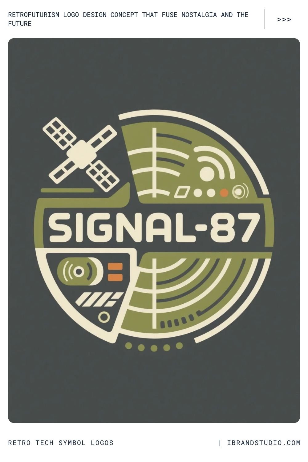 Retro Tech Symbol Logos