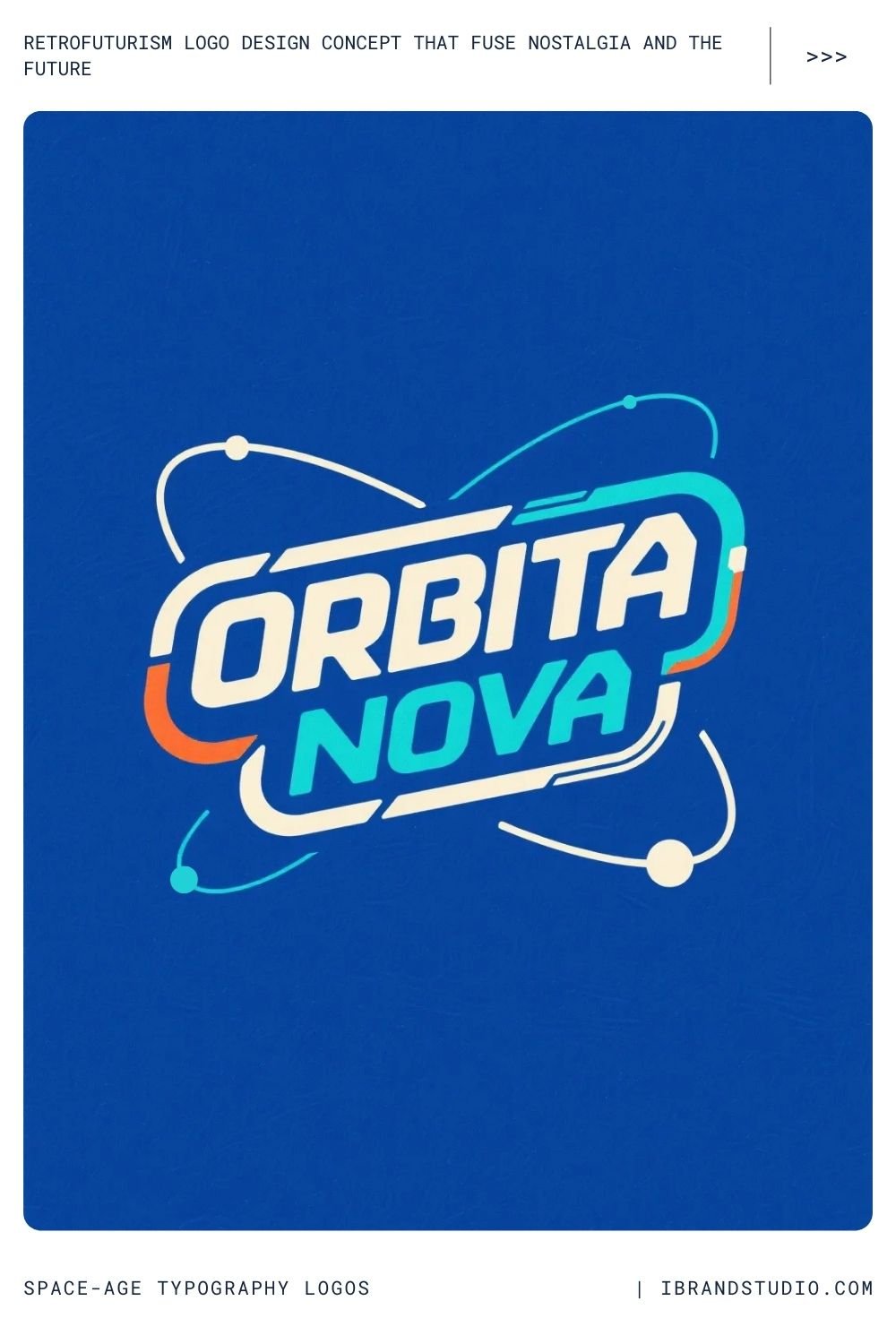 Space-Age Typography Logos