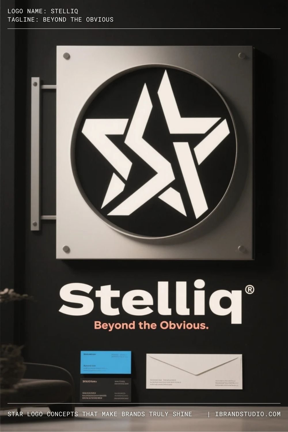 Start Logo Concepts: Abstract Star Symbol