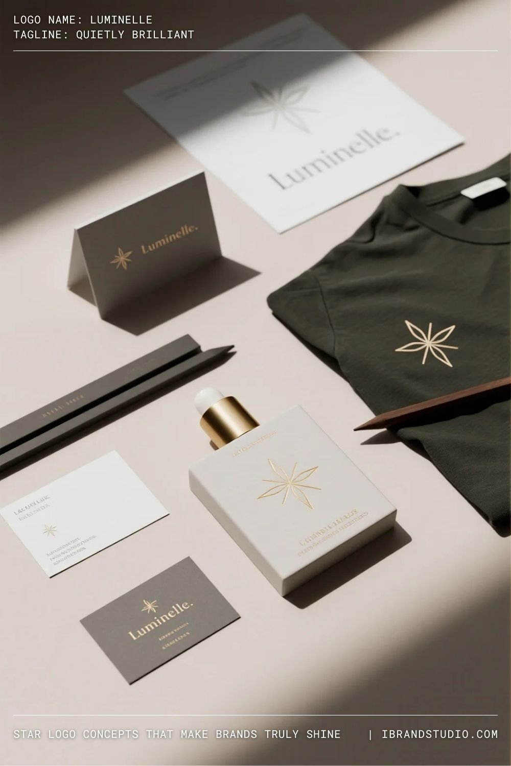 Start Logo Concepts: Minimal Outline Star