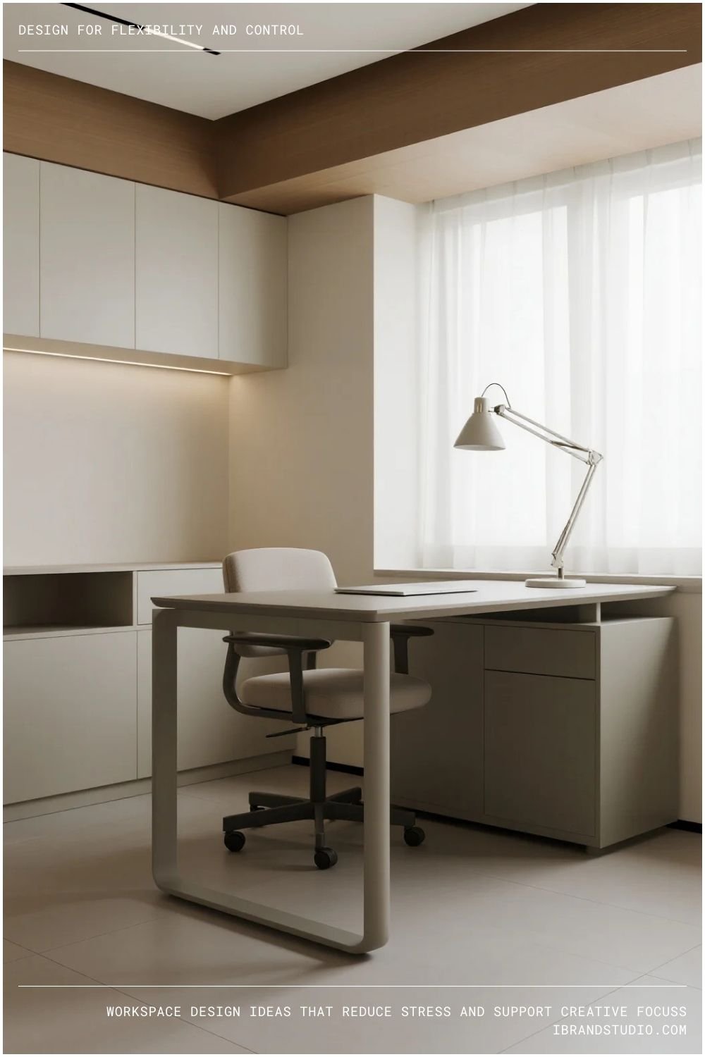 Workspace design tips: Design for Flexibility and Control
